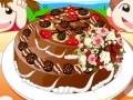                                                                     Beautiful Chocolate Cake קחשמ