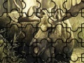                                                                     Mountain reindeer on the river puzzle קחשמ