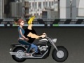                                                                     Johnny Bravo driving a motorcycle קחשמ