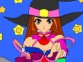                                                                     Kid's coloring: The young witch קחשמ