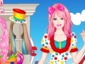                                                                     Barbie Clown Princess Dress Up קחשמ