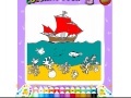                                                                      Ship on the sea coloring ליּפש
