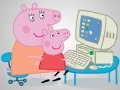                                                                       Little Pig: At the computer ליּפש
