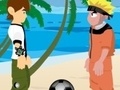                                                                      Naruto and Ben 10 play volleyball ליּפש