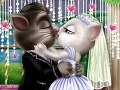                                                                     Tom and Angela: Wedding kiss קחשמ