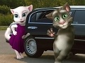                                                                     Talking cat Tom and Angela limousine קחשמ
