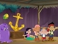                                                                     Jake Neverland Pirates: Jake and his friends - Puzzle קחשמ