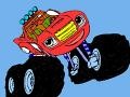                                                                     Blaze and the monster machines: Coloring קחשמ
