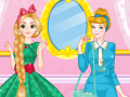                                                                       Rapunzel Vs Cinderella Fashion battle ליּפש