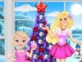                                                                     Princess Barbie and Baby Barbie Christmas Fun קחשמ