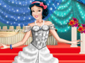                                                                     Snow White Wedding Dress קחשמ
