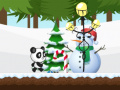                                                                     Christmas Panda Run קחשמ