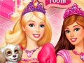                                                                     Barbie Princess Room קחשמ