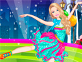                                                                     Barbie Ice Dancer Princess Dress Up קחשמ