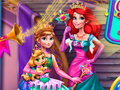                                                                     Anna And Ariel Princess Ball Dress Up קחשמ