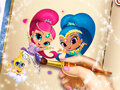                                                                     Shimmer and Shine Coloring Book קחשמ