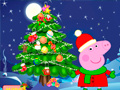                                                                     Peppa Pig Christmas Tree Deco קחשמ
