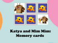                                                                       Kate and Mim Mim: Memory cards ליּפש