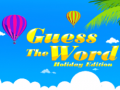                                                                       Guess the Word Holiday Edition ליּפש