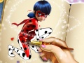                                                                       Dotted Girl Coloring Book ליּפש
