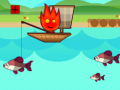                                                                     FireBoy And WaterGirl Go Fishing קחשמ