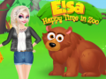                                                                       Elsa Happy Time In Zoo ליּפש