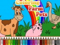                                                                     Coloring Farm Pets קחשמ