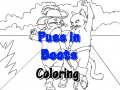                                                                     Puss in Boots Coloring קחשמ