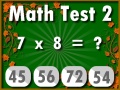                                                                     Math Test 2 קחשמ