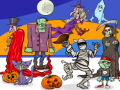                                                                     Find 5 Differences Halloween קחשמ