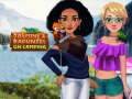                                                                     Jasmine & Rapunzel on Camping קחשמ