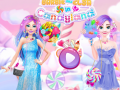                                                                     Barbie and Elsa in Candyland קחשמ