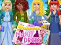                                                                     Princess Maxi Dress קחשמ