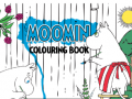                                                                       Moomin Colouring Book ליּפש