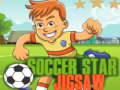                                                                     Soccer Star Jigsaw קחשמ