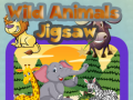                                                                    Wild Animals Jigsaw קחשמ