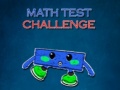                                                                     Math Test Challenge קחשמ