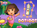                                                                     Dora The explorer Dot to Dot קחשמ