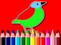                                                                     Back To School: Birds Coloring Book קחשמ