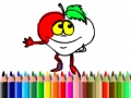                                                                       Back To School: Fruits Coloring ליּפש