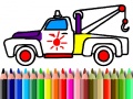                                                                       Back To School: Trucks Coloring ליּפש