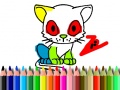                                                                     Back To School: Cat Coloring קחשמ