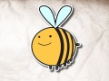                                                                       Bee Happy ליּפש