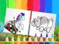                                                                       Funny Animals Coloring Book ליּפש