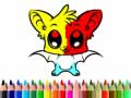                                                                       Cute Bat Coloring Book ליּפש