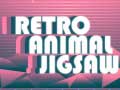                                                                     Retro Animal Jigsaw קחשמ