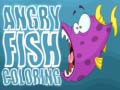                                                                       Angry Fish Coloring  ליּפש