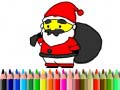                                                                     Back To School: Santa Claus Coloring קחשמ