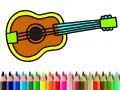                                                                     Back To School: Music Instrument Coloring Book קחשמ