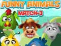                                                                     Funny Animals Match 3 קחשמ